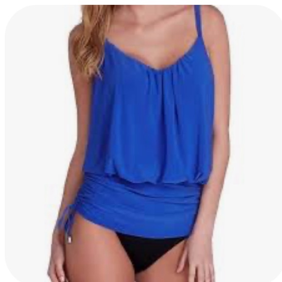 Magicsuit Swim Magicsuit Electric Blue One Piece Swimsuit Dd Poshmark